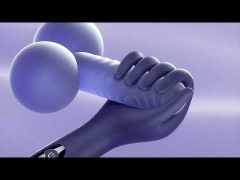 Customizable Futuristic Hand-Shaped Male Vibrator – 9-Speed Stroker with Digital Display, Magnetic Charging, Waterproof