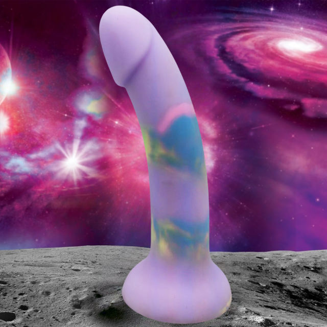 6.70 Inch Multicolor Silicone Dildo with Suction Cup – Strap-On Compatible