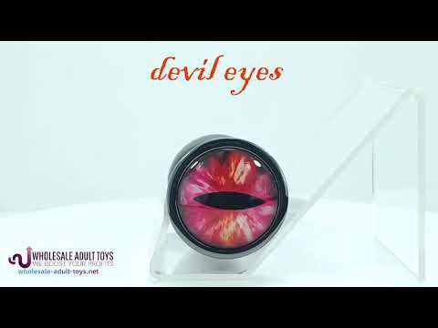 Customizable 3-Piece Dragon Eye Metal Anal Plug Set – Tapered Design, 3 Sizes for Anal Training