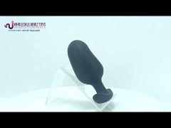 4.3 Inch Curved Silicone Anal Plug