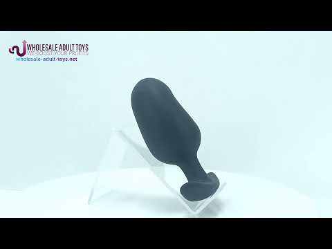 4.3 Inch Curved Silicone Anal Plug