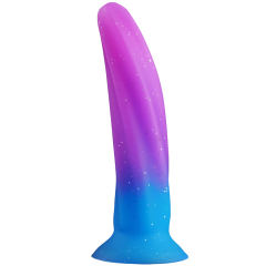 6.30'' Purple + Blue Gradient Silicone Dildo