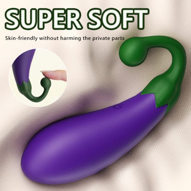 9-Mode App-Controlled Vegetable Series Smart Wearable Vibrators with Remote Controller (5 Size)