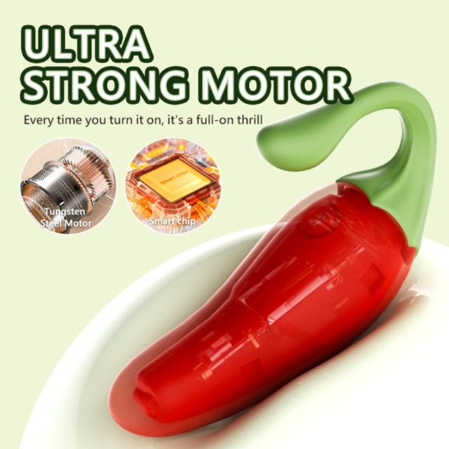 9-Mode App-Controlled Vegetable Series Smart Wearable Vibrators with Remote Controller (5 Size)