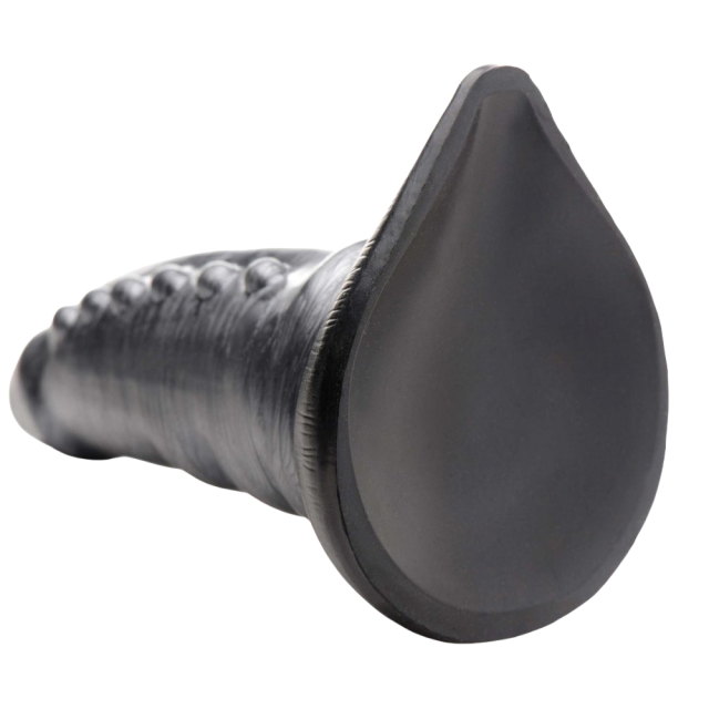 8.27'' Grey Textured Fantasy Silicone Dildo