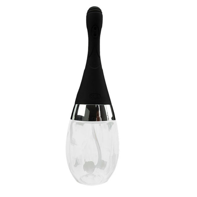 Rechargeable Electric Anal Douche – 300 ml Reservoir, 3-Speed Water Spray, Silicone Nozzle