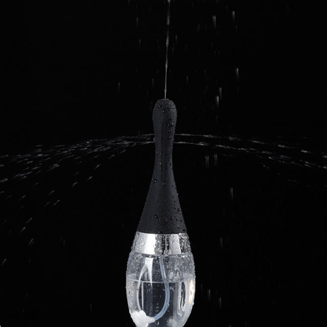Rechargeable Electric Anal Douche – 300 ml Reservoir, 3-Speed Water Spray, Silicone Nozzle