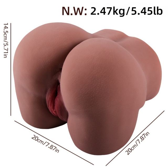5.7LB Life-Like Brown TPE Sex Doll For Men