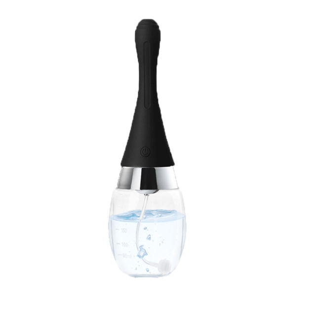 Rechargeable Electric Anal Douche – 300 ml Reservoir, 3-Speed Water Spray, Silicone Nozzle