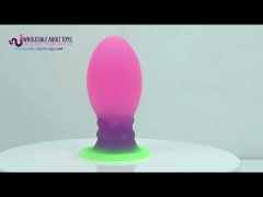 5.12'' Glow-in-the-Dark Silicone Butt Plug