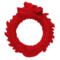 Red Dragon Silicone Cock Ring