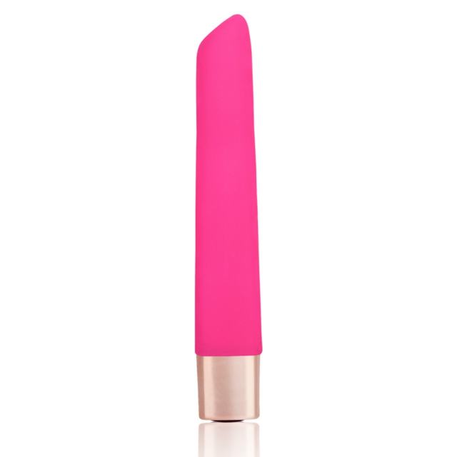 16 Modes Magenta Waterproof Rechargeable Slim Silicone Bullet Vibrator