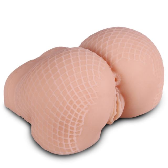 1.94LB Molded Fishnet Stockings Texture Life-Like White Flesh TPE Mini Torso for Men