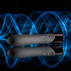 10 Modes Black Waterproof Rechargeable Silicone Bullet Vibrator