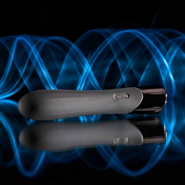 10 Modes Black Waterproof Rechargeable Silicone Bullet Vibrator