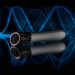 10 Modes Black Waterproof Rechargeable Silicone Bullet Vibrator