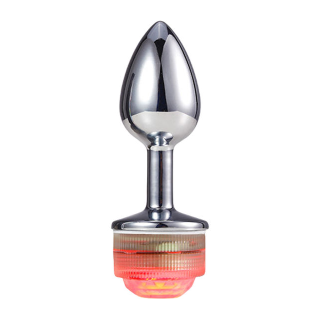 Metal Butt Plug with Light ( Non Vibrating )