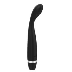 10-Mode Black Plug-In Rechargeable Waterproof Silicone G-Spot Vibrator
