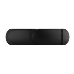 Black Silicone Cock Ring – Spiral Texture