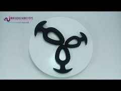 3-Piece Black Silicone Anal Plug Set with Pull-Ring Handles – Small/Medium/Large