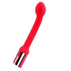 9.06 Inch 10-Mode Waterproof Rechargeable Red G-Spot Vibrator