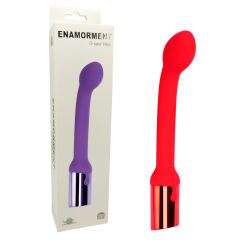 9.06 Inch 10-Mode Waterproof Rechargeable Red G-Spot Vibrator