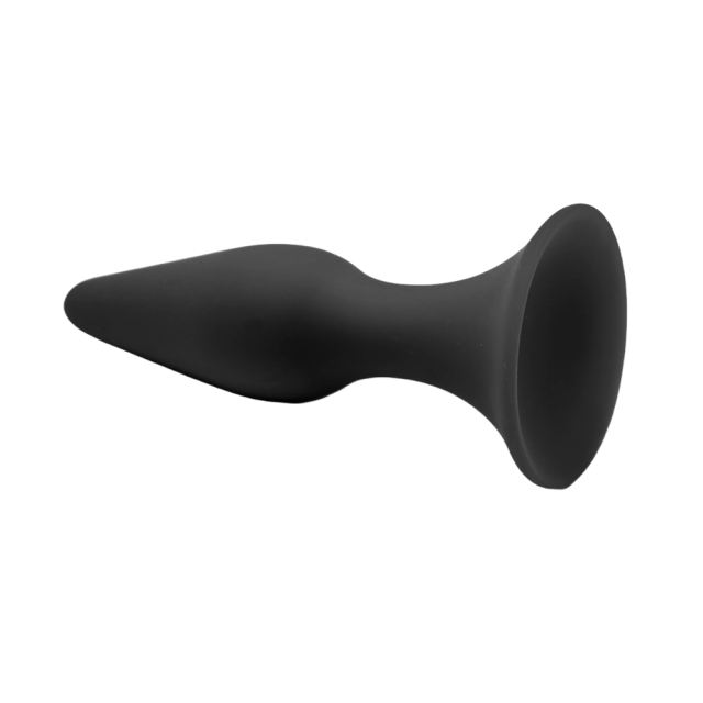Black Silicone Anal Plug Training Set (3 Sizes) – Tapered Design and Flared Safety Base