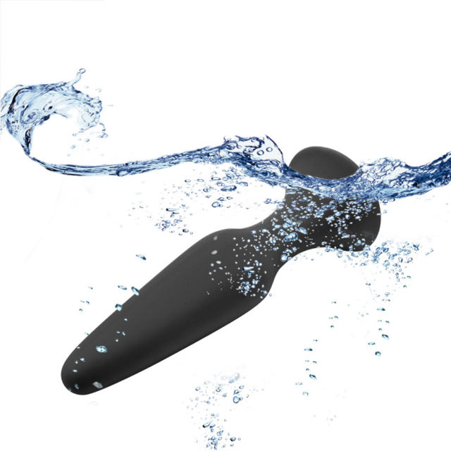 Black Silicone Anal Plug Training Set (3 Sizes) – Tapered Design and Flared Safety Base
