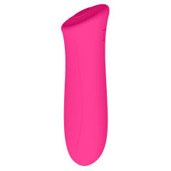 3.43 Inch 7-Mode Waterproof Rechargeable Magenta Silicone Vibrator