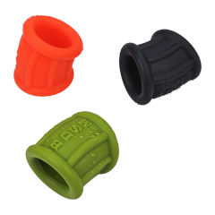 2.25'' Red Thick Silicone Cock Ring - Stretchy & Durable
