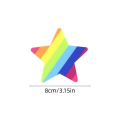 Pretty Pasties – Pride Star Rainbow Nipple Covers (Pair)