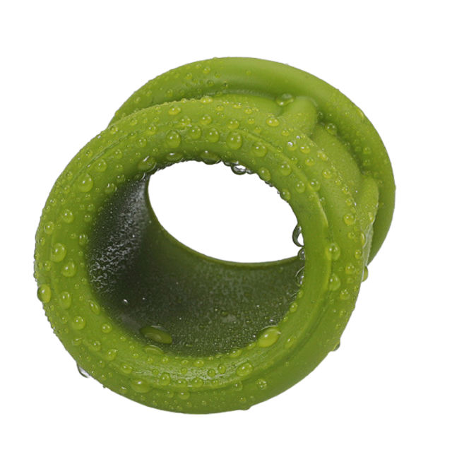 2.25'' Green Thick Silicone Cock Ring - Stretchy & Durable
