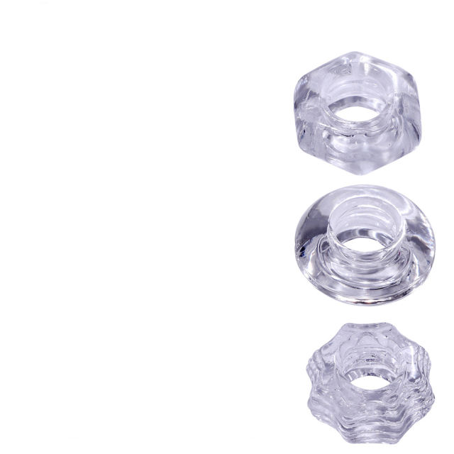 Clear TPE Cock Ring Set (3 Shapes) –  Beginner-Friendly