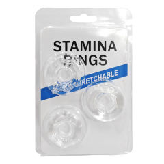 Clear TPE Cock Ring Set (3 Shapes) –  Beginner-Friendly