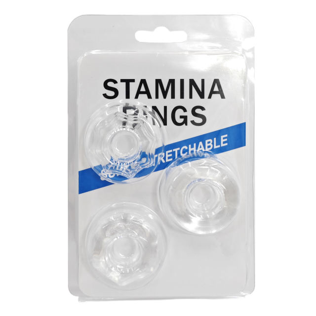 Clear TPE Cock Ring Set (3 Shapes) –  Beginner-Friendly