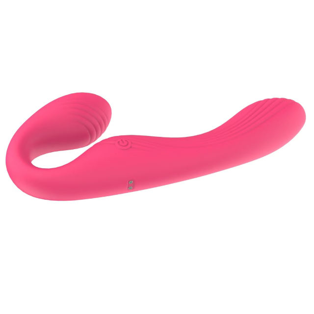 8.27'' Magenta App-Controlled Silicone Double-Ended Vibrator – 9 Vibration Modes, USB-Magnetic Rechargeable, Waterproof
