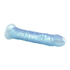 8.08'' Pearl Blue Realistic Dildo with Suction Cup – Strap-On Compatible