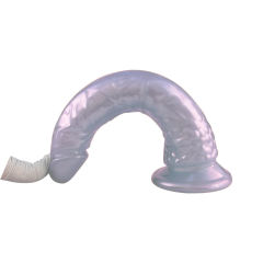 8.08'' Pearl Purple Realistic Dildo with Suction Cup – Strap-On Compatible