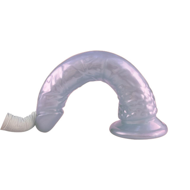 8.08'' Pearl Purple Realistic Dildo with Suction Cup – Strap-On Compatible