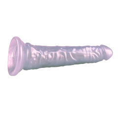 8.08'' Pearl Purple Realistic Dildo with Suction Cup – Strap-On Compatible