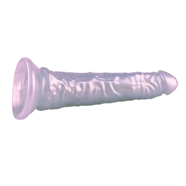8.08'' Pearl Purple Realistic Dildo with Suction Cup – Strap-On Compatible