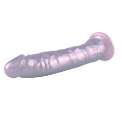 8.08'' Pearl Purple Realistic Dildo with Suction Cup – Strap-On Compatible
