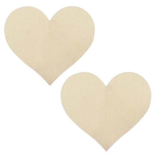 8-Piece Multicolor Heart Nipple Pasties Set – Reusable, Self-Adhesive, Waterproof Polyester