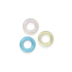 3-Piece Stay Hard Metallic Iridescent TPE Cock Ring Set – Retail Blister Pack