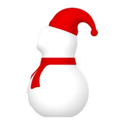 3.70'' Snowman Rechargeable Waterproof Silicone Sucking Vibrator – 10-Speed and Holiday Gift Design