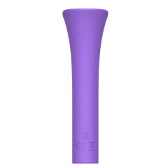 4.61'' Purple Silicone Vibrator – 10 Modes, Petal-Shaped Design, Rechargeable, Waterproof