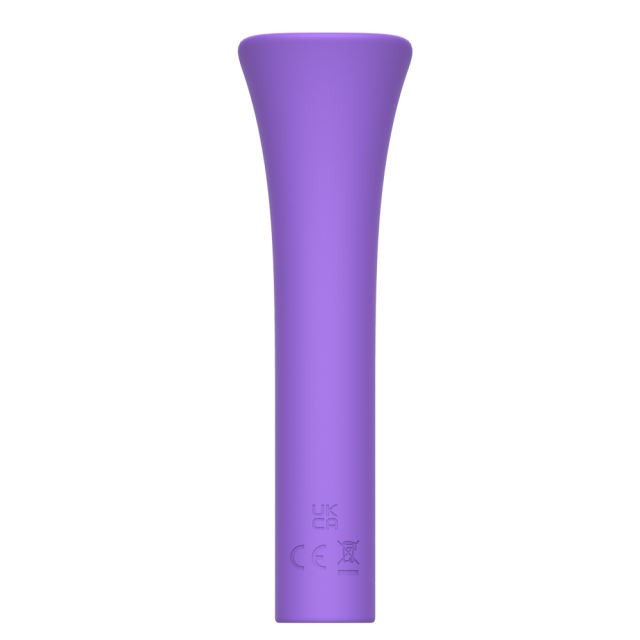 4.61'' Purple Silicone Vibrator – 10 Modes, Petal-Shaped Design, Rechargeable, Waterproof