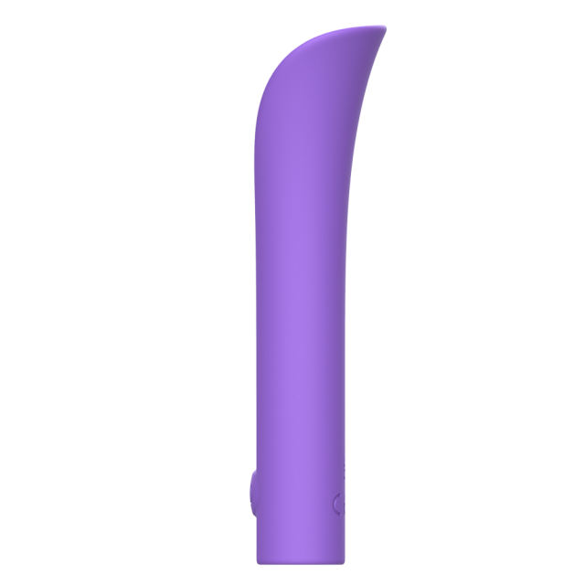 4.61'' Purple Silicone Vibrator – 10 Modes, Petal-Shaped Design, Rechargeable, Waterproof