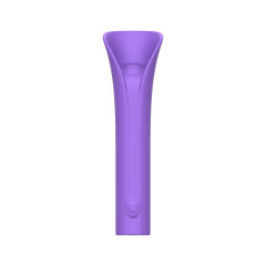 4.61'' Purple Silicone Vibrator – 10 Modes, Petal-Shaped Design, Rechargeable, Waterproof