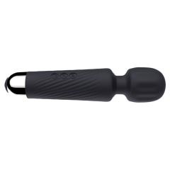 7.88'' Black Silicone U-Shaped Penis Vibrator for Men & Couples – 20-Speed Powerful Male Masturbator, Waterproof & Rechargeable